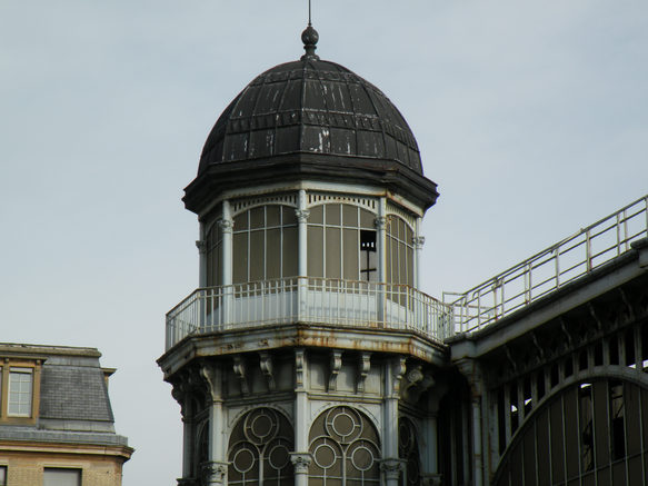  tourelle métallique, gare Saint-Lazare